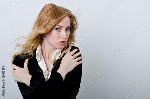 portrait of a girl in a jacket