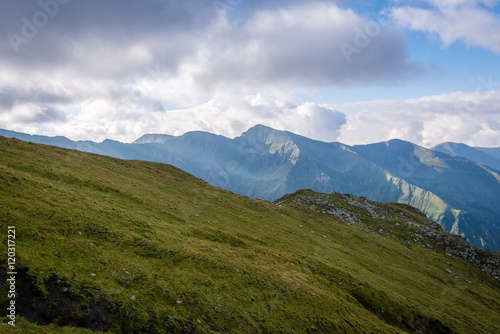 Fototapeta Naklejka Na Ścianę i Meble -  Fagaraš mountains in Southern Carpathians, Romania