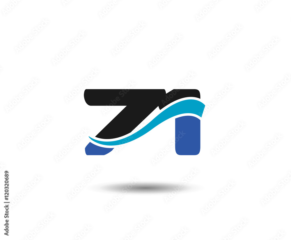 71th Year anniversary design logo
71th Year anniversary design logo