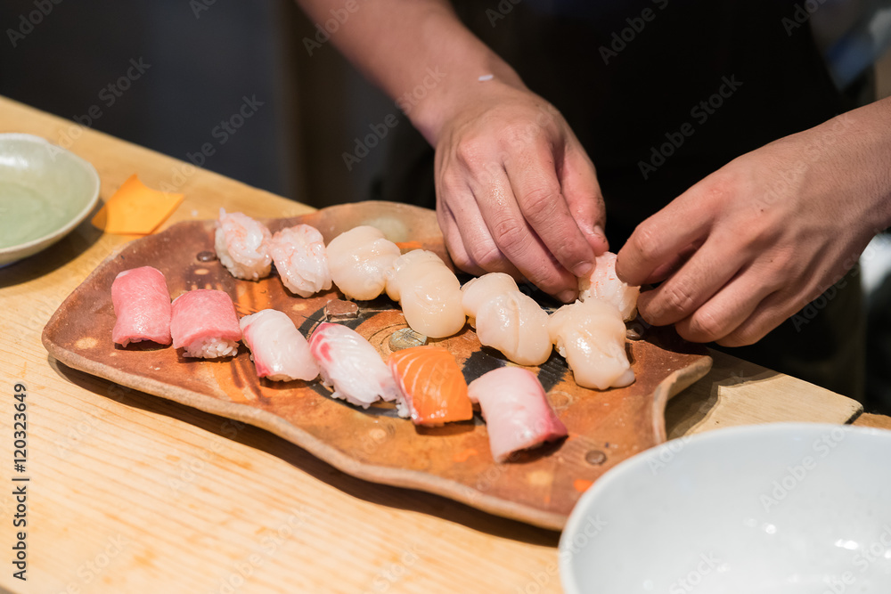 Japanese Cuisine - Sushi Set
