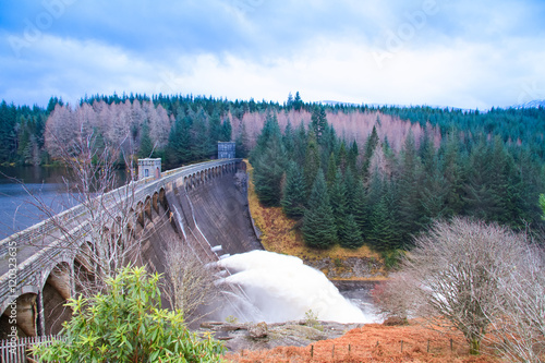 Принти на полотні Laggan Dam on the river Spean, Scotland