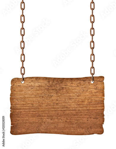 wooden sign background message