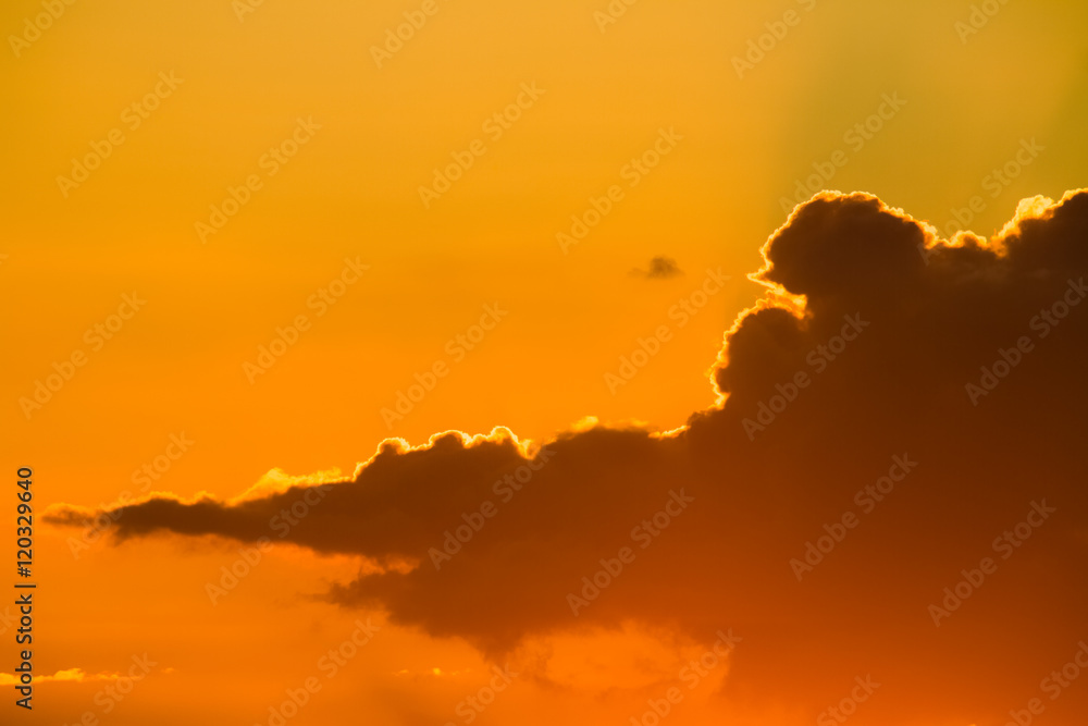 Fototapeta premium Sonnenuntergang auf Rügen