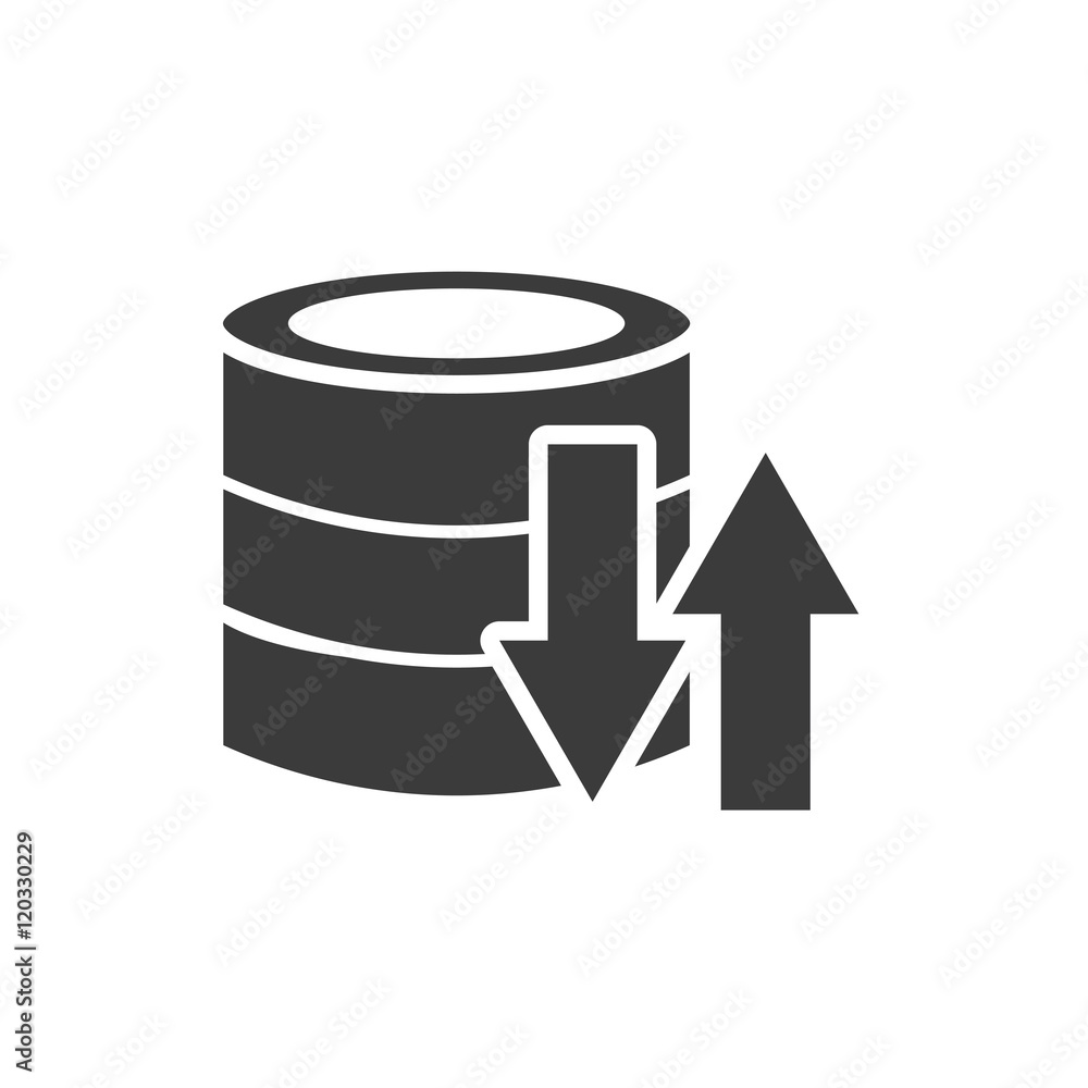 data storage center isolated icon vector illustration design
