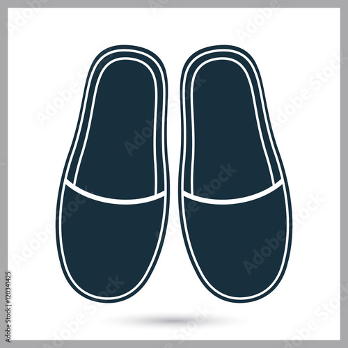 Home slippers icon