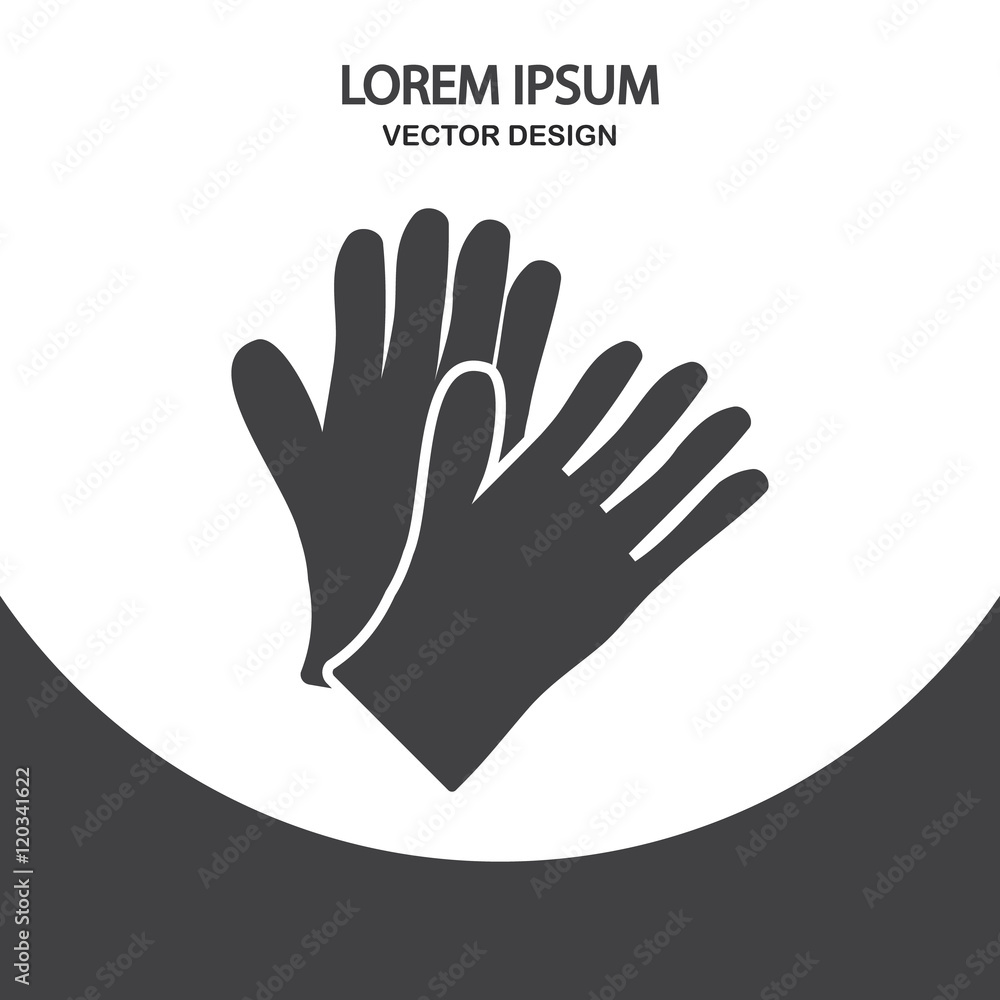 Male pair gloves icon Male pair gloves icon