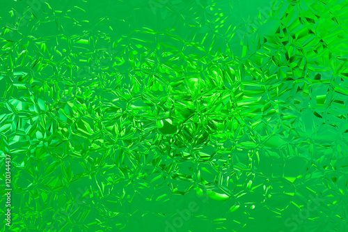 Abstract green glass background
