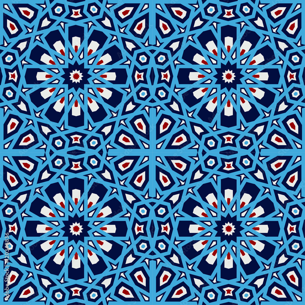 Seamless islamic pattern 3d . Traditional Arabic design element. Seamless islamic pattern 3d . Traditional Arabic design element.