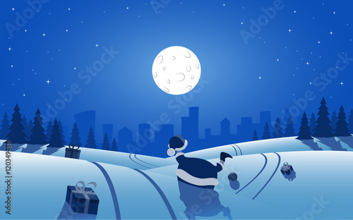Santa Claus Accident