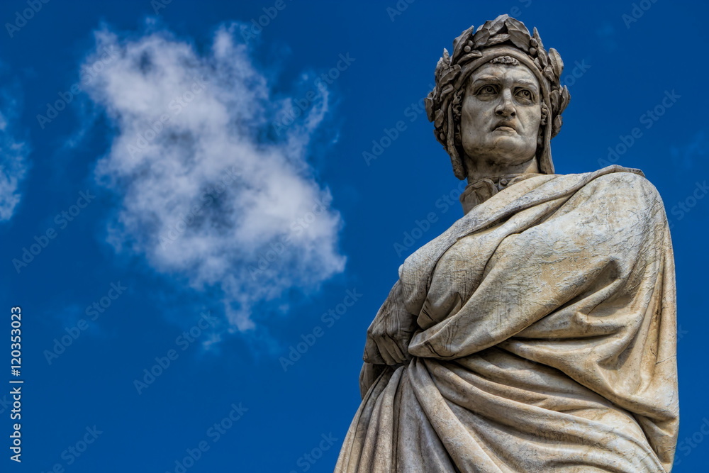 Florenz, Dante-Denkmal 