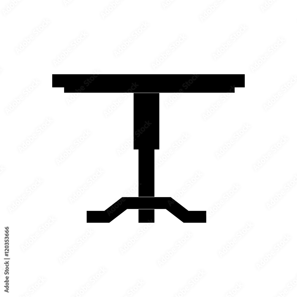 Furniture black icons. icon vector illustration Furniture black icons. icon vector illustration