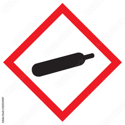 Piktogram GHS04 gazy pod ciśnieniem