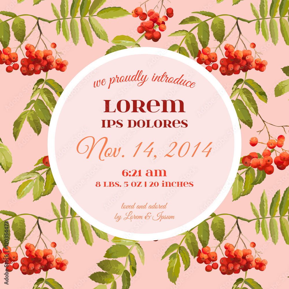 Invitation or Congratulation Card - for Wedding, Baby Shower Invitation or Congratulation Card - for Wedding, Baby Shower