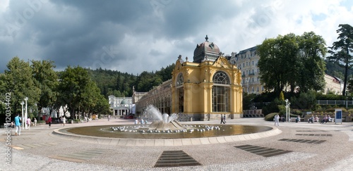 Marianske lazne - health resort in West Bohemia in Czech republic