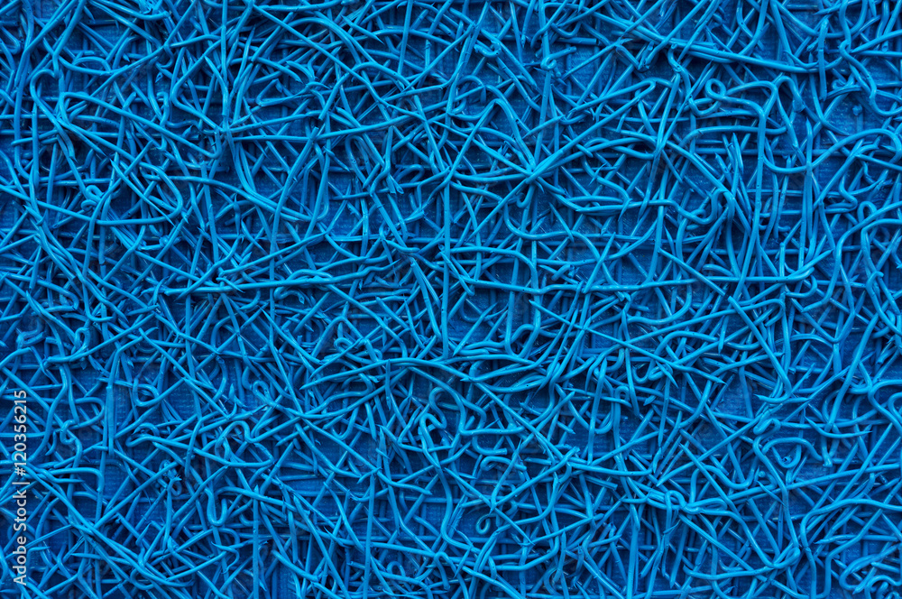 Texture made of wires on surface Texture made of wires on surface