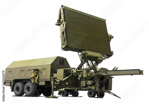 Modern military radar station