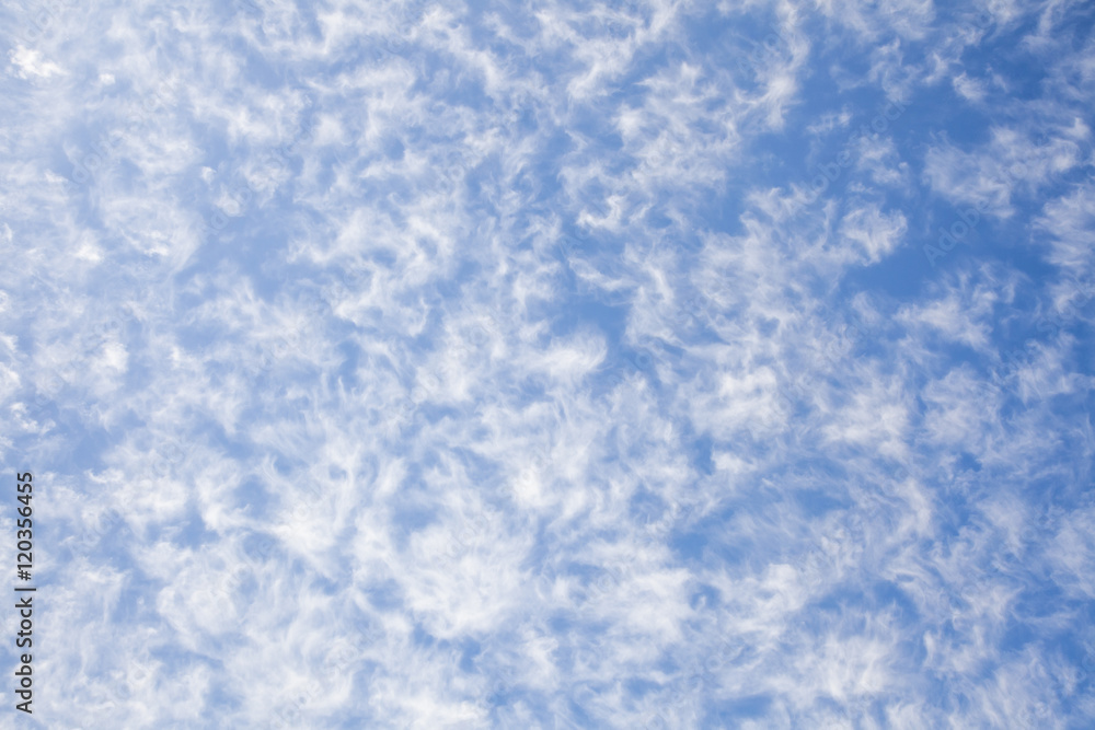 Cumulus clouds background