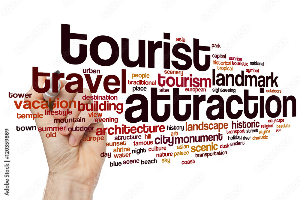 Tourist attraction word cloud Tourist attraction word cloud