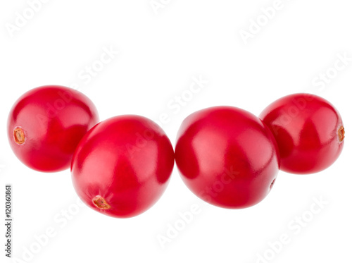 cranberry isolated on white background cutout