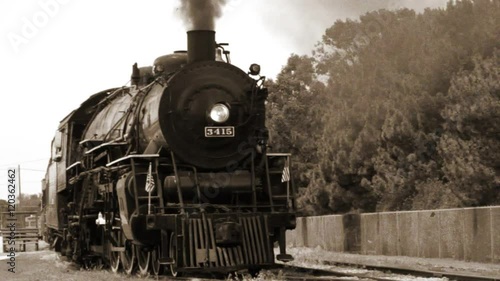 Coal Powered Steam Train photo