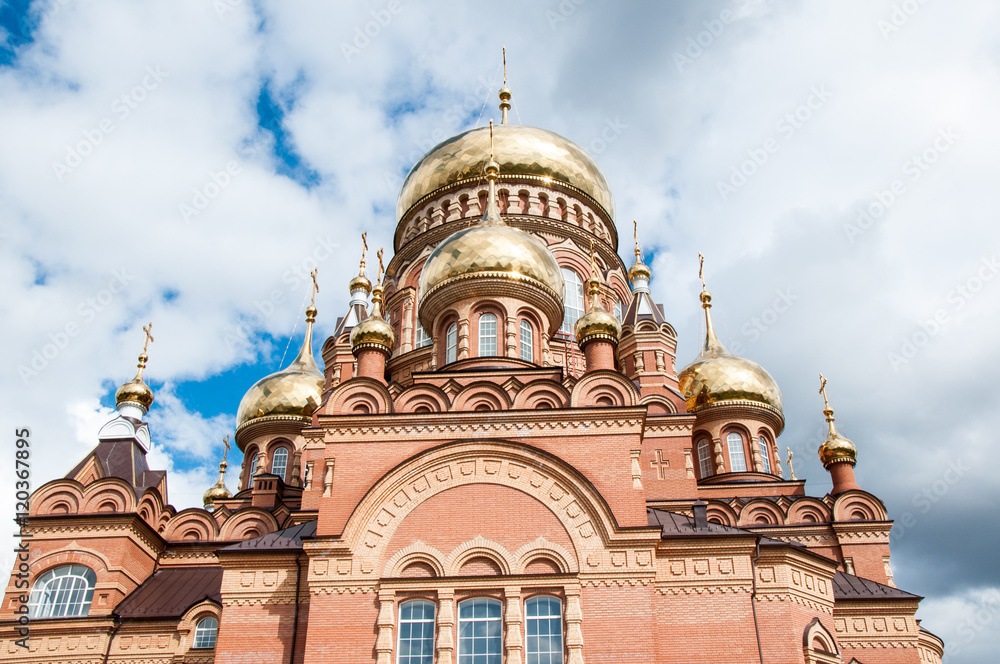Fototapeta premium The dome of the Christian Church