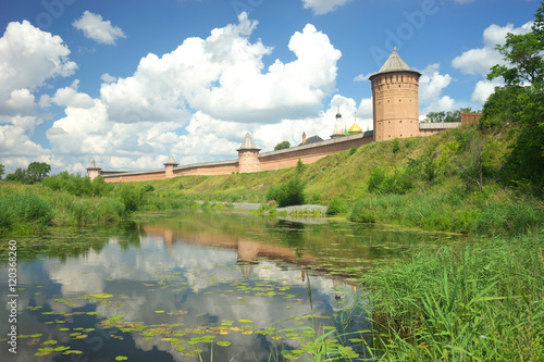 Summer landscape in Suzdal