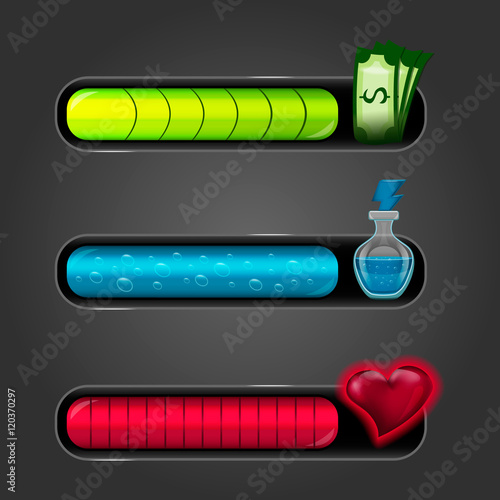 game resource bar