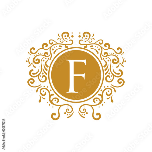initial vintage logo