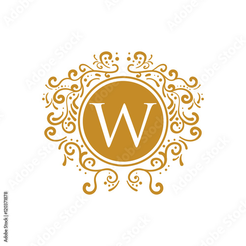 initial vintage logo