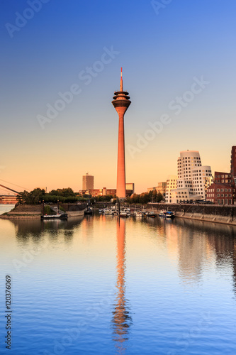 Medienhafen in Düsseldorf - Deutschland