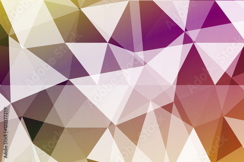 summer color polygonal geometric banner with triangular low poly origami style background for your banner, presentation