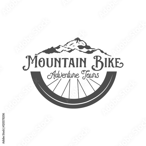 mountain bike badges, logo and labels