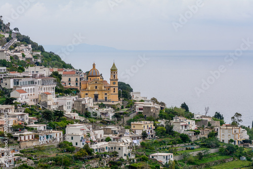 Amalfi, Italy - June 12: Amalfi Coast on June 12, 2016 in Amalfi