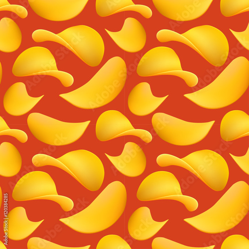 Chips Colored Pattern