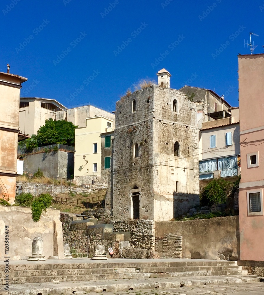 Old town of Terracina, Italy