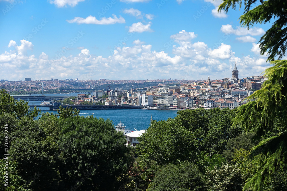 View of New Istanbul and the Galata Tower