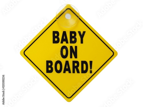 Foto Baby on board sign