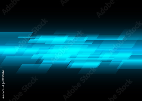 Abstract dark blue background vector illustration