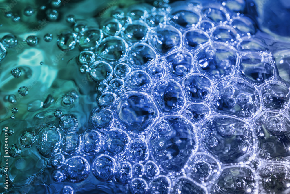 closeup of water with bubbles closeup of water with bubbles