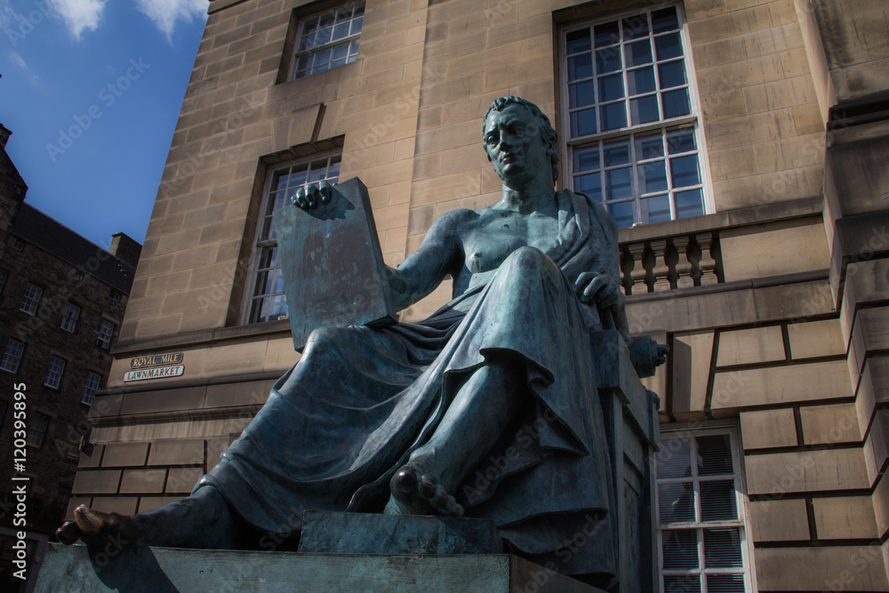 Naklejka premium David Hume’s Lucky Big Toe 