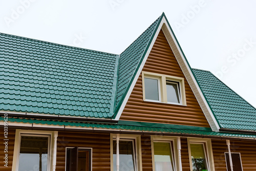 Wallpaper Mural gable house with a roof Torontodigital.ca