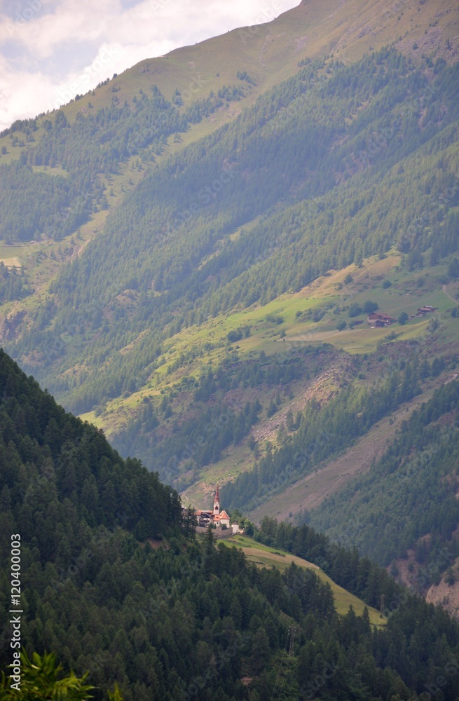 Fototapeta premium Schnalstal, Karthaus
