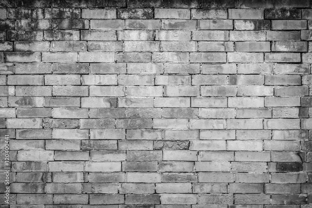 Brick wall texture pattern or brick wall background for interior or