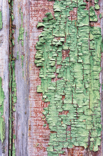 Grungy rustic wall with gre...