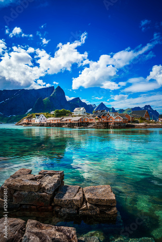 Fototapeta Lofoten archipelago islands