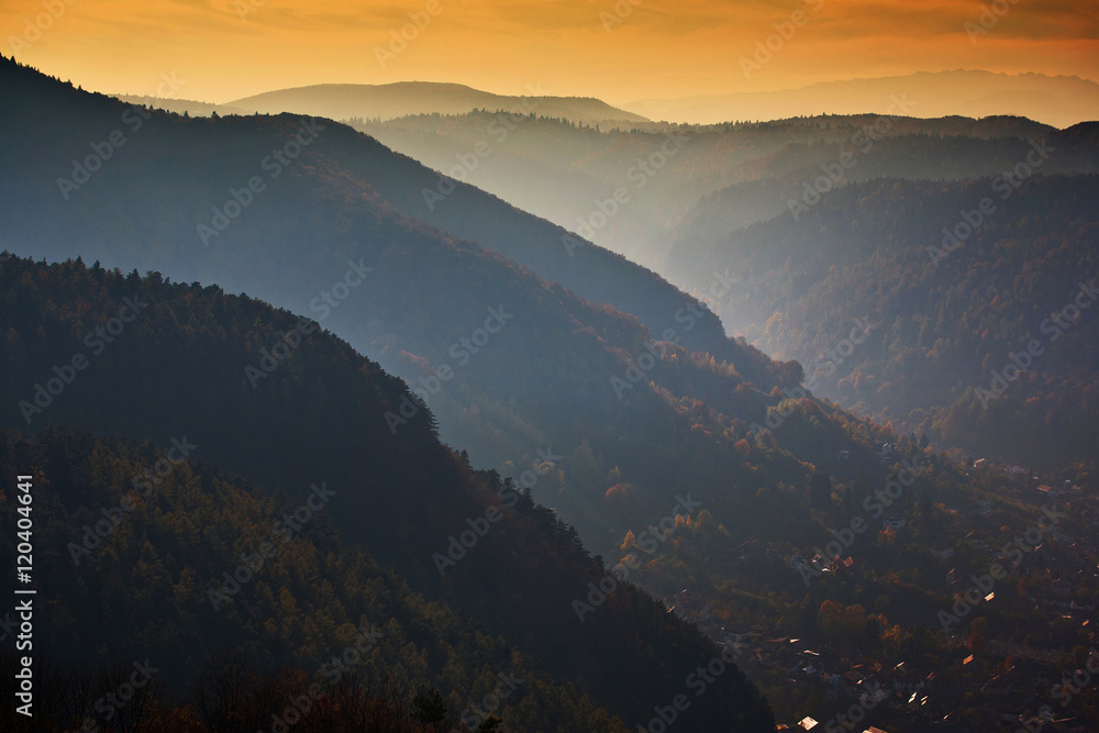 Fototapeta premium Hills landscape