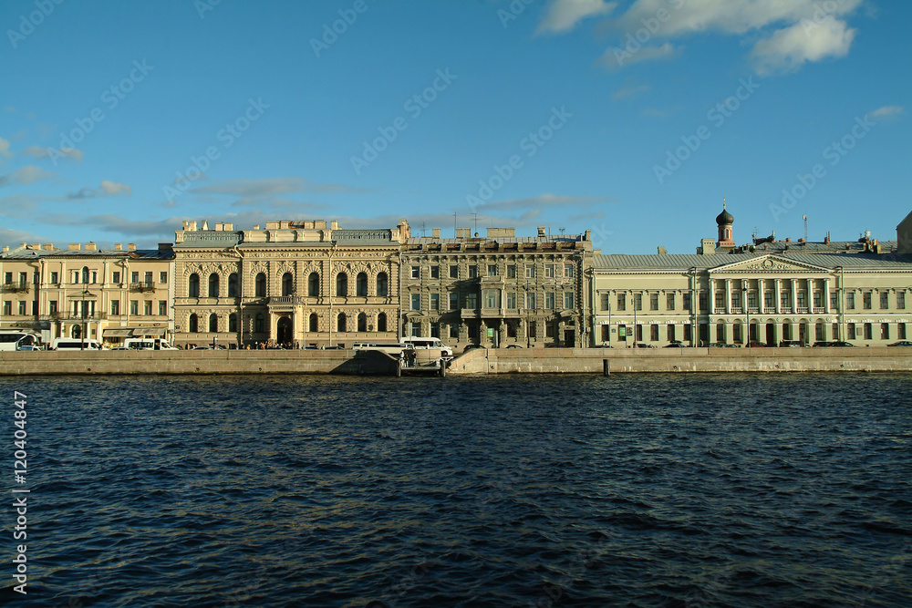The journey through St. Petersburg