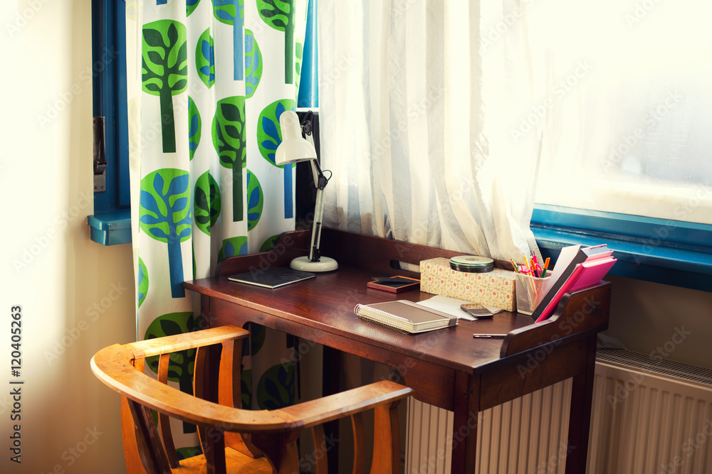 Fototapeta premium Home desk
