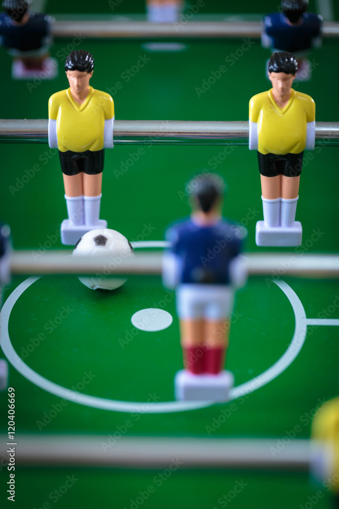 Fototapeta premium Kicker football game