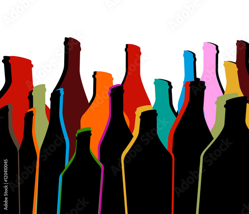 Alcoholic Bar vector